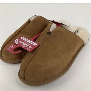 Men's Tan Slippers